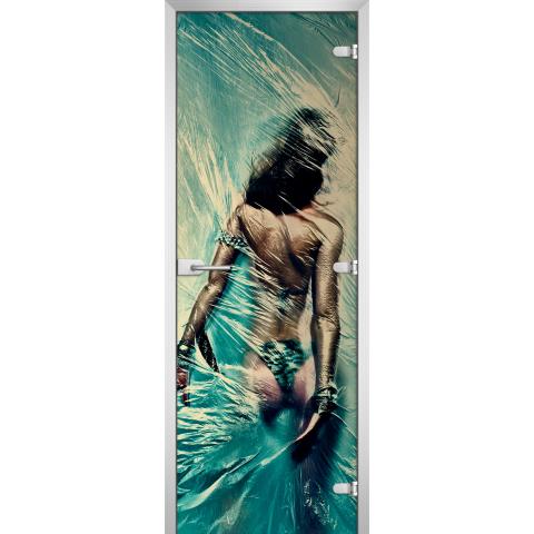 Дверь стеклянная DS Woman-20